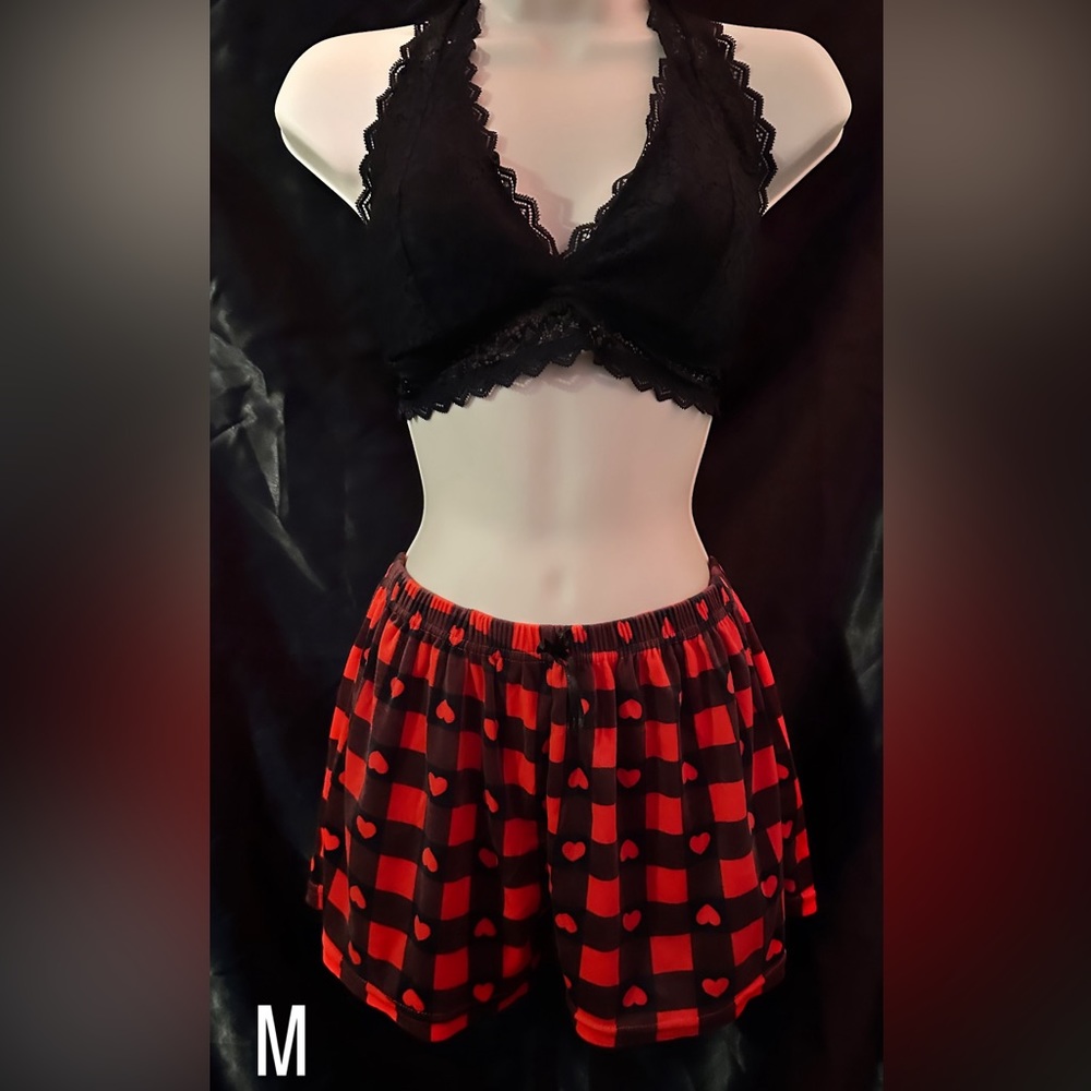 2 Valentines Pj Shorts
